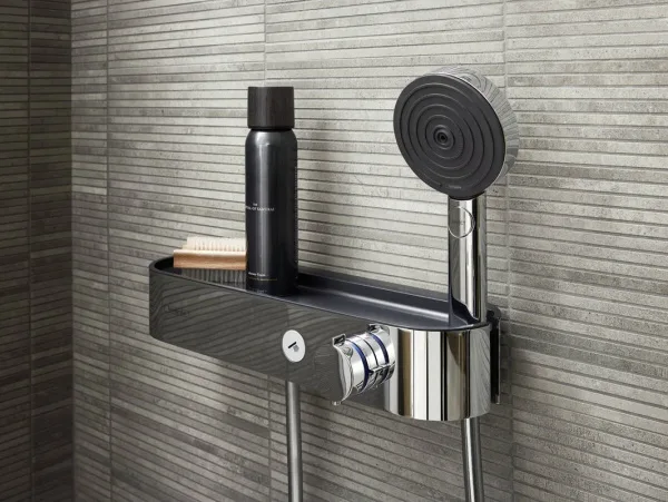 Термостатический смеситель Hansgrohe ShowerTablet Select ShowerTablet Select 24360000 для душа, хром Sancos — Оригинал