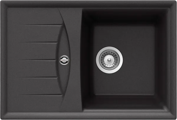 Мойка кухонная Schock Genius 45D Small (D-100S) Cristalite оникс Sancos — Оригинал