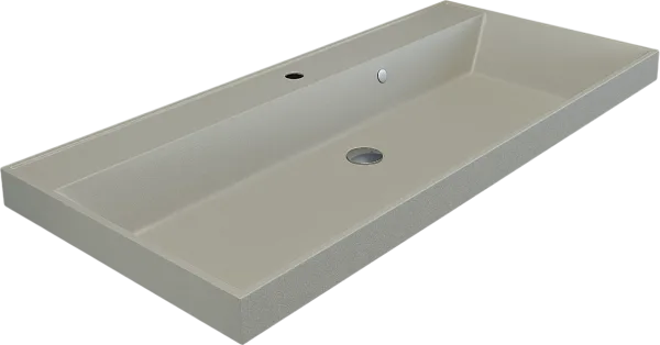 Мебельная раковина Uperwood Classic Quartz 291030029 90 см, матовая бежевая, лен Sancos — Оригинал