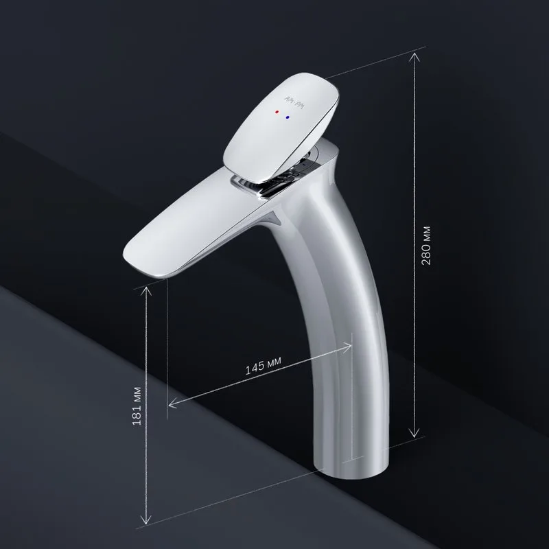 Смеситель для раковины AM.PM Spirit V2.0 F70A92000 Sancos — официальный сайт
