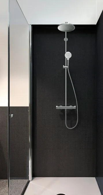 Душевая стойка Hansgrohe Crometta S 240 1jet Showerpipe 27267000 Sancos — официальный сайт