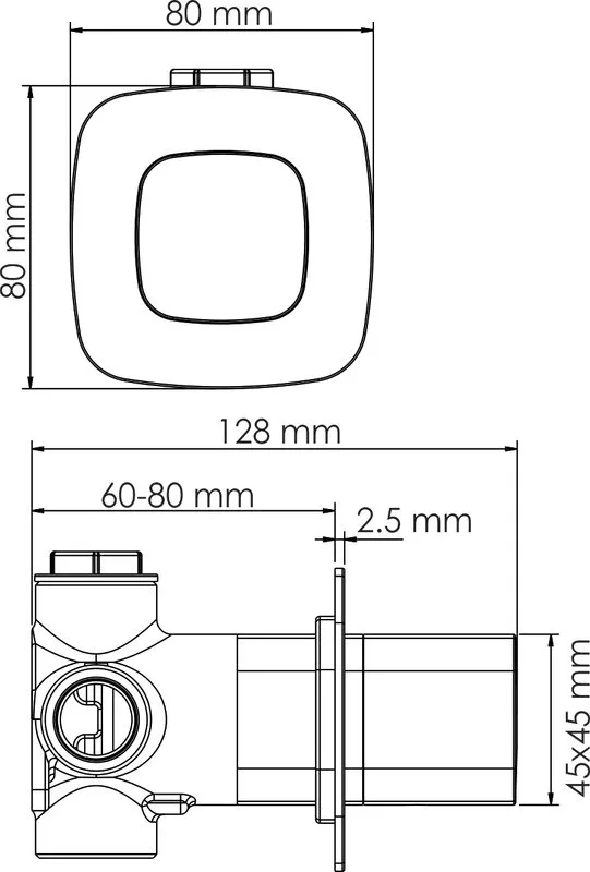 Душевой комплект Wasserkraft Nuthe A9151.264.219.162.327.242.217, С ВНУТРЕННЕЙ ЧАСТЬЮ, черный Sancos — официальный сайт
