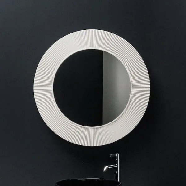 Зеркало круглое Laufen Kartell by Laufen 80 белое Sancos — Оригинал