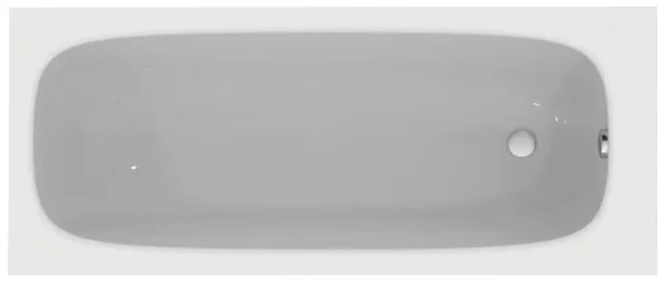 Акриловая ванна Ideal Standard I.life A T475901 без опоры 170x70 см, пристенная, euro white Sancos — Оригинал
