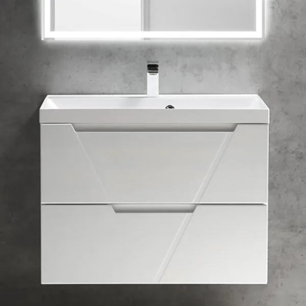 Тумба под раковину без столешницы BelBagno Vittoria 70 подвесная, bianco opaco Sancos — Оригинал