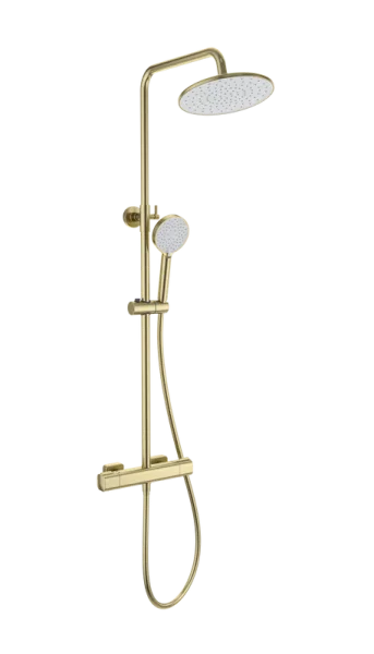 Душевая стойка Wonzon & Woghand STAY 1 WW-B3051-A-BG, брашированное золото Sancos — Оригинал