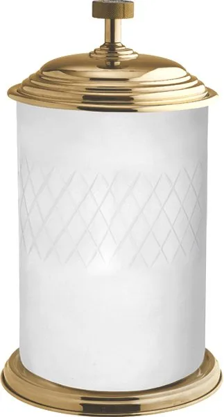 Мусорное ведро Boheme Royal Cristal Gold стекло Sancos — Оригинал