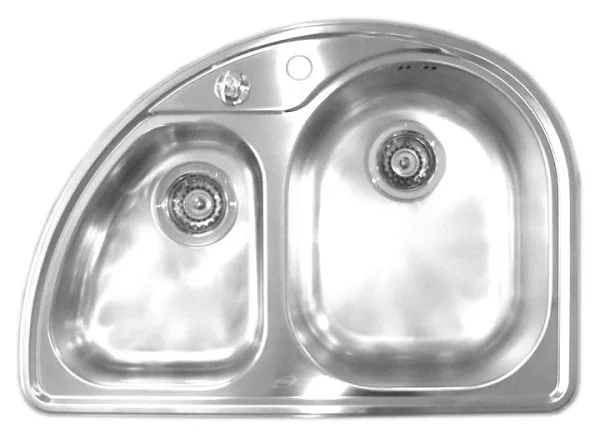 Мойка FUTUR 20 R LEI-90 730x510, в комп.с сифоном 1130555, Sancos — Оригинал