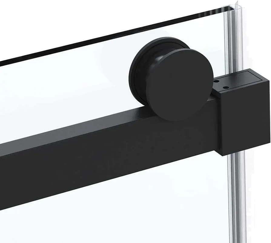 Душевая дверь в нишу Vincea Como Soft VDS-1CS110CLB 110 см профиль черный Sancos — официальный сайт