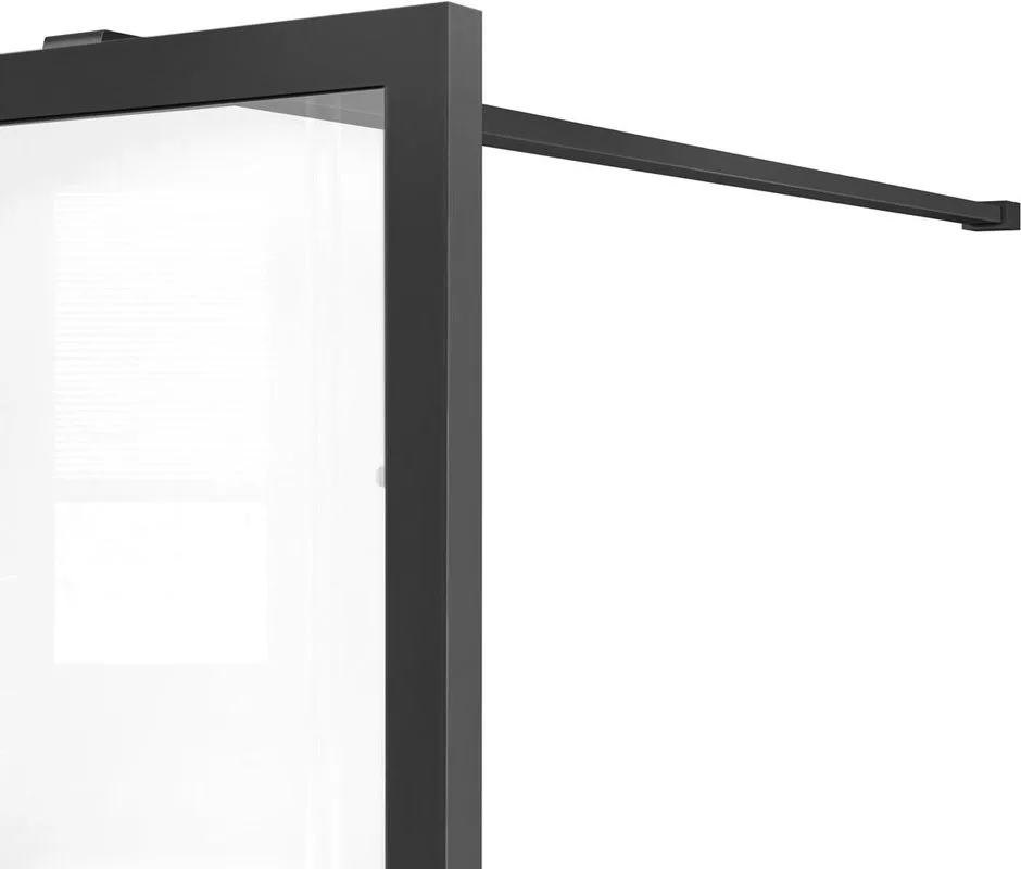 Душевая перегородка Vincea Walk-in HP Art VSW-1HC100CFGM 100 см, профиль вороненая сталь, стекло про Sancos — официальный сайт