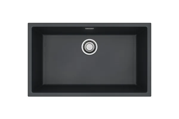 Мойка ALVEUS GRANITAL OMNI 40 DEEP BLACK-G90  750x450x198 с сифоном 1145083, Sancos — Оригинал