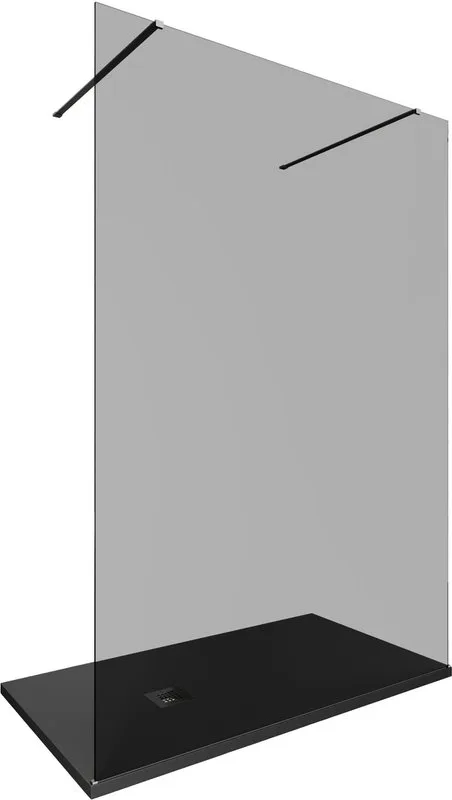 Душевая перегородка Allen Brau Infinity 2 3.21050.BA.T 140 см, профиль серебро браш, стекло тонирова Sancos — официальный сайт