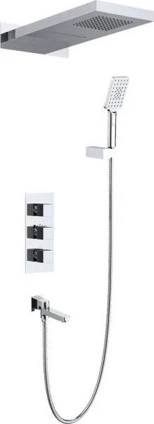 Душевой комплект Timo Petruma SX-5079/00SM, С ВНУТРЕННЕЙ ЧАСТЬЮ, хром Sancos — Оригинал