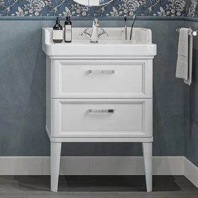 Тумба под раковину без столешницы KERAMA MARAZZI Pompei M 60 белая, с 2 ящиками Sancos — Оригинал