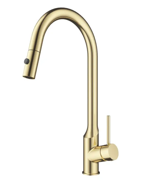 Смеситель для кухни Wonzon & Woghand WW-A21252-BG брашированное золото Sancos — Оригинал