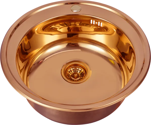 Мойка кухонная Seaman Eco Wien SWT-510 copper polish Sancos — Оригинал