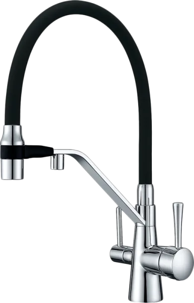 Смеситель для кухни Zorg Sanitary ZR 356 YF хром Sancos — Оригинал