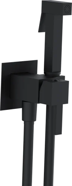 Гигиенический душ RGW Shower Panels SP-212B со смесителем, С ВНУТРЕННЕЙ ЧАСТЬЮ, черный Sancos — Оригинал