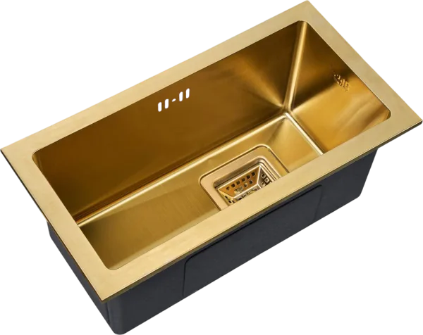 Дополнительная мойка Zorg Inox PVD SZR-2344 bronze Sancos — Оригинал