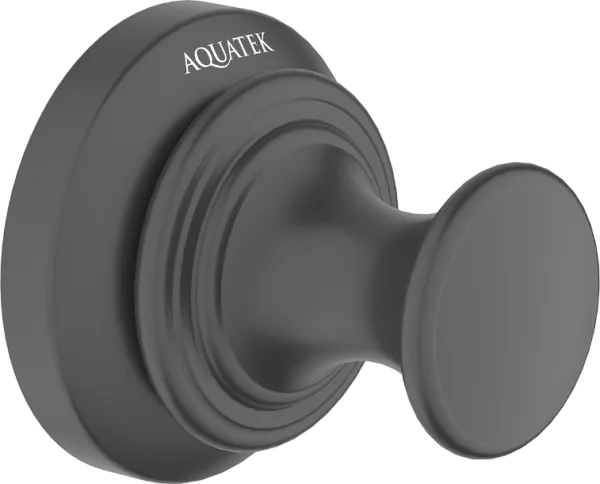 Крючок AQUATEK Классик AQ4501MB матовый черный Sancos — Оригинал