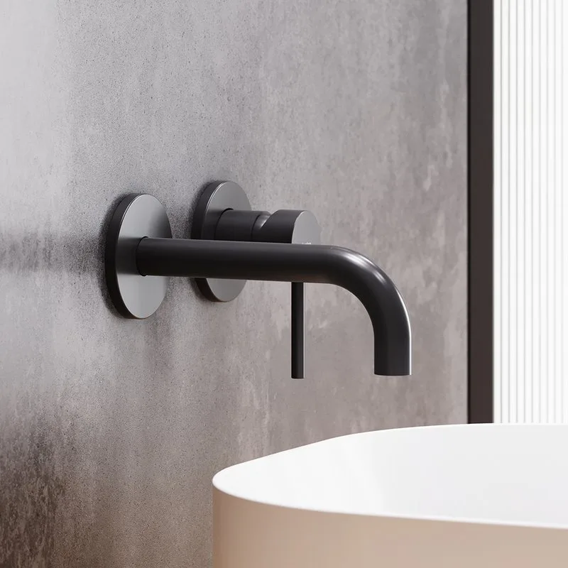 Смеситель для раковины Damixa Scandinavian Pure 360260300 С ВНУТРЕННЕЙ ЧАСТЬЮ черный Sancos — официальный сайт