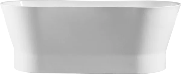 Акриловая ванна BelBagno BB406-1650-730 165x70 см, отдельностоящая, белая, овальная, на ножках Sancos — Оригинал
