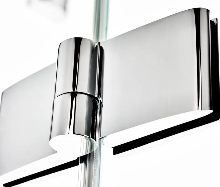 Душевой уголок Ravak Smartline SMSRV4 80х80 Transparent, профиль хром Sancos — официальный сайт