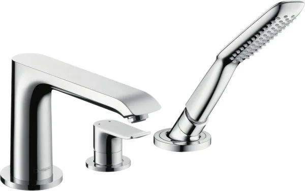 Смеситель на борт ванны Hansgrohe Metris 31190000 Sancos — Оригинал