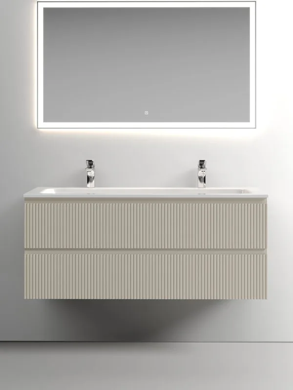 Тумба с раковиной Sancos Snob T 120 см, beige soft, раковина CN7016 Sancos — официальный сайт