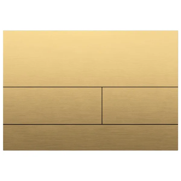 Кнопка смыва для унитаза Boheme 670-MG нержавеющая сталь, цвет matt gold Sancos — Оригинал