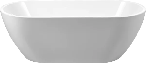 Акриловая ванна BelBagno BB70-1500-W0 150x80 см, отдельностоящая, белая, овальная, на ножках Sancos — Оригинал