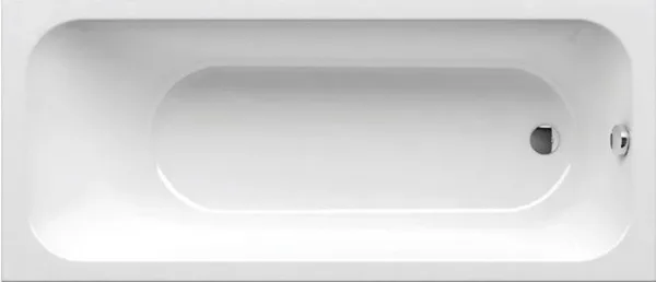 Акриловая ванна Ravak Chrome C741000000 без опоры 170x75 см, пристенная, белая Sancos — Оригинал