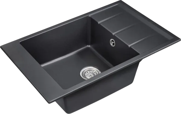 Мойка кухонная Emar Quartz EMQ-1780.Q, морион Sancos — Оригинал