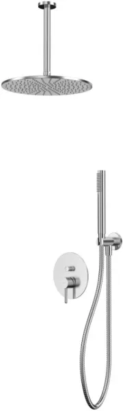 Душевой комплект WHITECROSS Y YSET12NIB, С ВНУТРЕННЕЙ ЧАСТЬЮ, брашированный никель Sancos — Оригинал