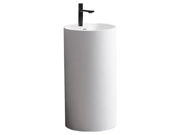 Раковина Uni-Flow Cilindro 1 FS503-450 Gloss White слив в стену Sancos — Оригинал