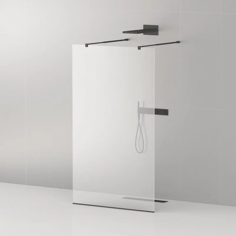Душевая перегородка Cezares Liberta -L-2-115-C-NERO Sancos — официальный сайт