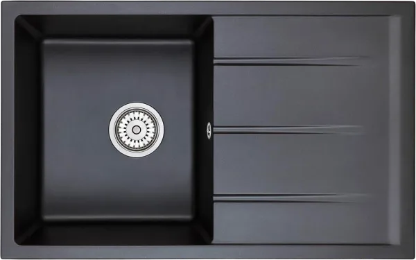 Мойка кухонная Emar Quartz EMQ-1800.Q Оникс Sancos — Оригинал