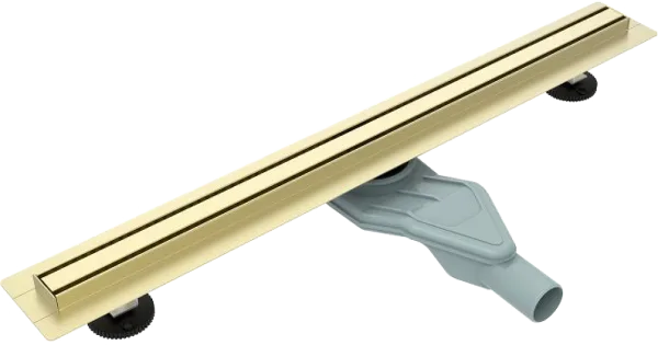 Душевой трап (лоток) Esbano Slim Side, 60 cм, матовое золото Sancos — Оригинал
