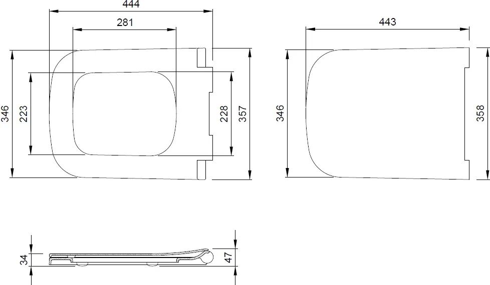 Крышка-сиденье Allen Brau Infinity 4.21014.31 с микролифтом Sancos — официальный сайт