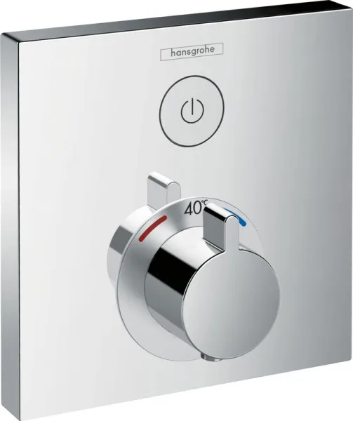 Термостатический смеситель встраиваемый Hansgrohe ShowerSelect 15762000, для душа, хром Sancos — Оригинал