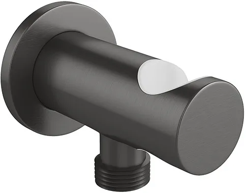 Шланговое подключение Aqueduto Aceno ACE1245 с держателем, оружейная сталь Sancos — Оригинал