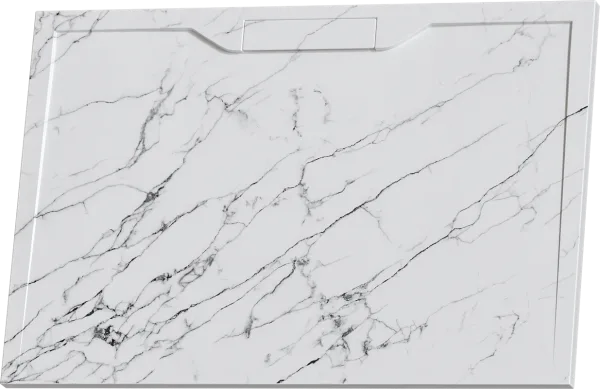 Поддон для душа RGW Stone Tray STE MW 120x80, белый мрамор Sancos — Оригинал