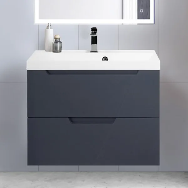 Тумба под раковину без столешницы BelBagno Vittoria 80 подвесная, grigio opaco Sancos — Оригинал