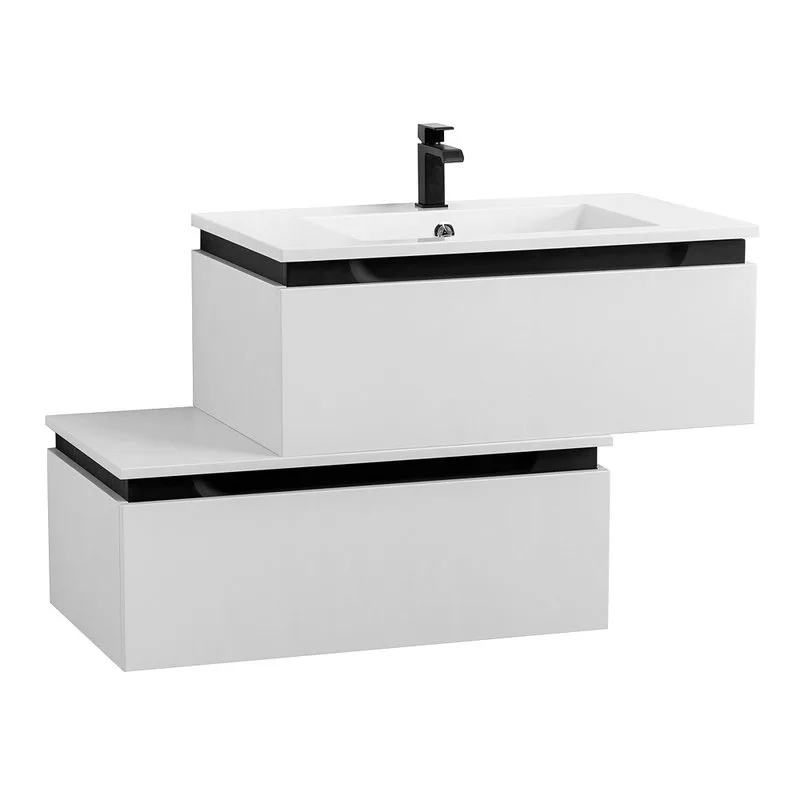 Тумба Cezares Slider 80 1 ящика, Bianco Opaco Sancos — официальный сайт