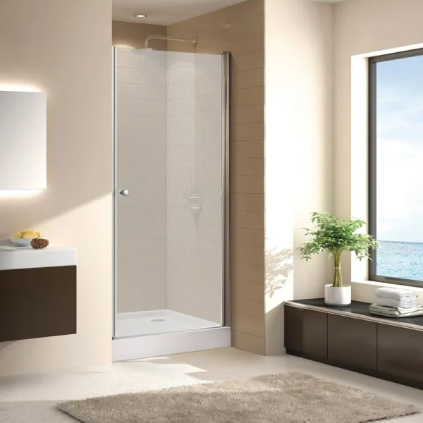 Душевая дверь в нишу Cezares Eco ECO-O-B-1-85-P-Cr стекло punto Sancos — Оригинал