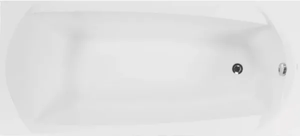 Акриловая ванна Vagnerplast Ebony VPBA170EBO2X-04 без опоры 170x75 см, пристенная, белая Sancos — Оригинал