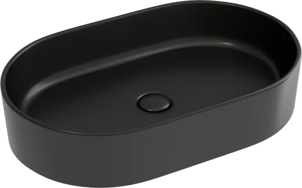Накладная раковина Ceramicanova Element CN6048MB черная матовая Sancos — Оригинал