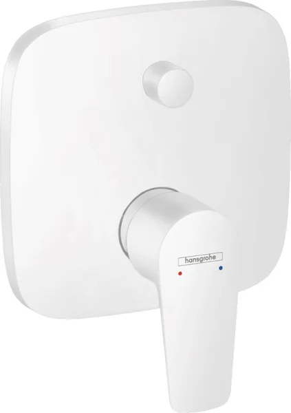 Встраиваемый смеситель Hansgrohe Talis E 71745700, матовый белый Sancos — Оригинал