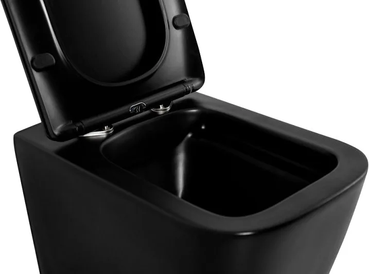 Чаша для унитаза подвесного BelBagno Ardente-C BB3202CHR-MB матовая черная Sancos — официальный сайт