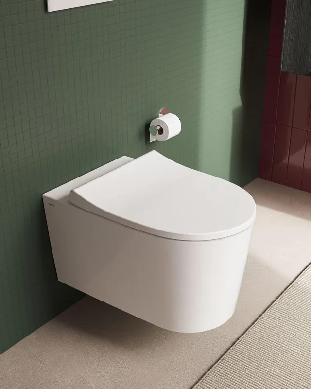 Унитаз подвесной VitrA Nest QuantumFlush 7870B403-0075 Sancos — официальный сайт